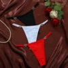 Women Sexy Thongs Low Rise Ladies G-string Heart Decoration New Fashion