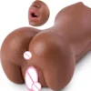 3 in 1 Male Masturbator Realistic Vagina Anal Mouth Real Deep Throat Pussy