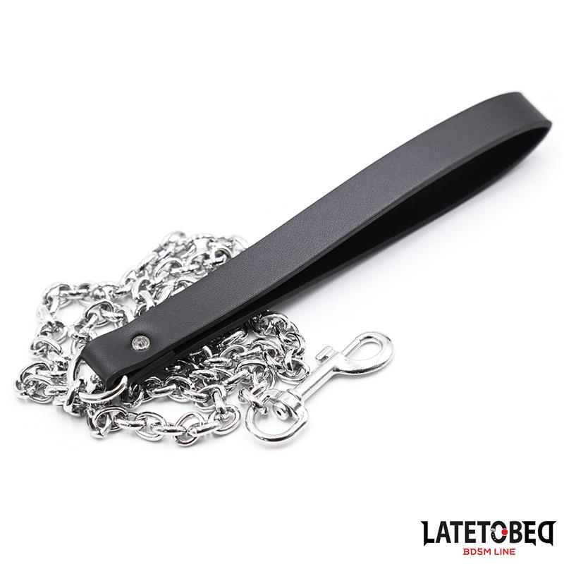 Black Chain Leash 100cm - Image 3