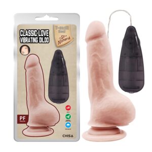 Classic Love Dildo with Vibration 20cm