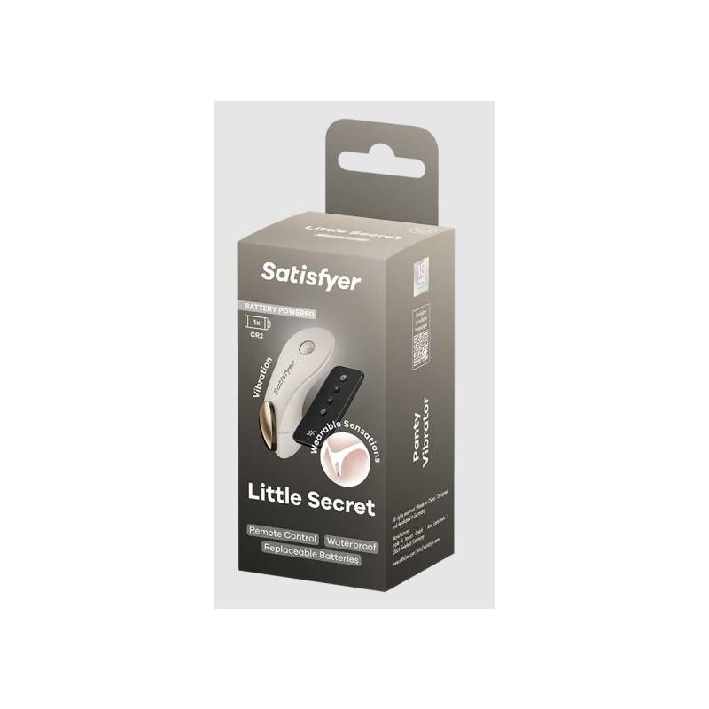 Little Secret Panty Stimulator Battery Series Warm Grey - Image 5