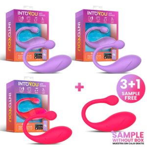 Pack 3+1 Bulby Egg Vibrator with APP