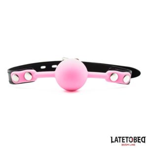 Silicone Ball Gag Pink