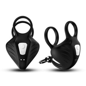 Vibrating Penis and Testicles Ring Adjustable